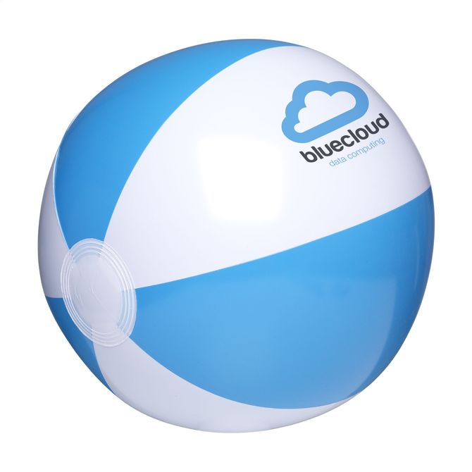 Strandballen bedrukken met uw logo, kiest u voor de grote of kleine strandbal?